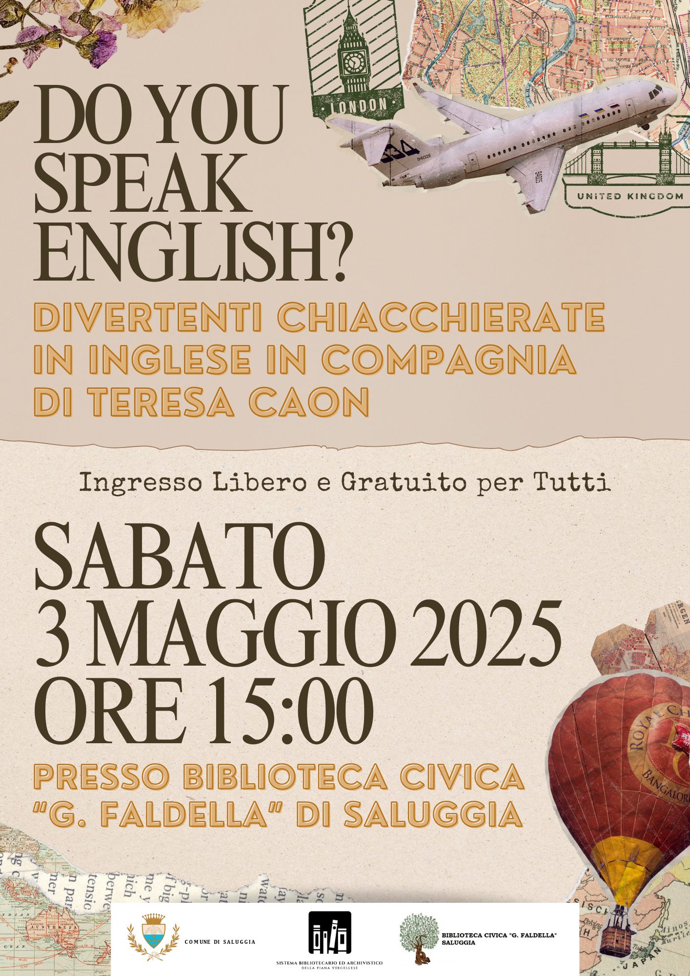 Do you speak english – 3 Maggio 2025